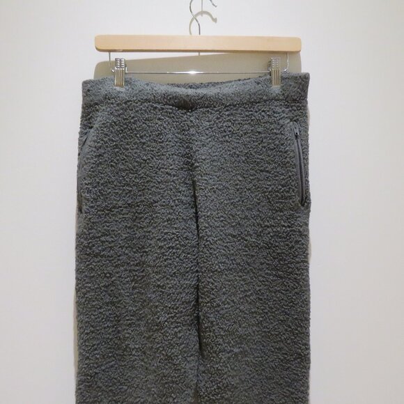 SKIMS Cozy Knit Jogger Sweatpants in Smoke Gray Lounge Comfort Minimalist Size L - Picture 3 of 13